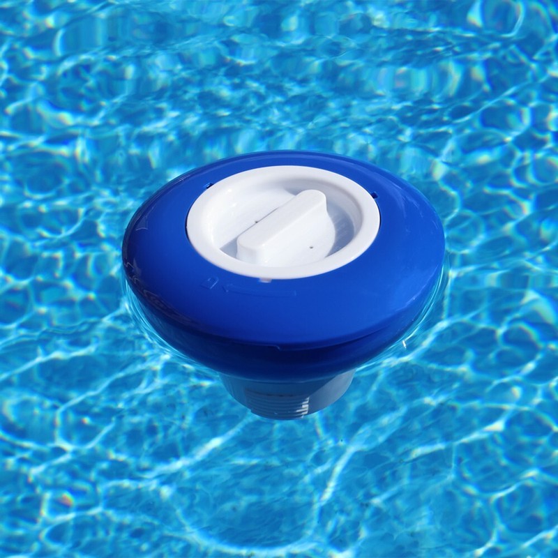Aqua Select Swimming Pool Floating Chlorinator Hold 3 lb of 3" Chlorine Tablets gallery