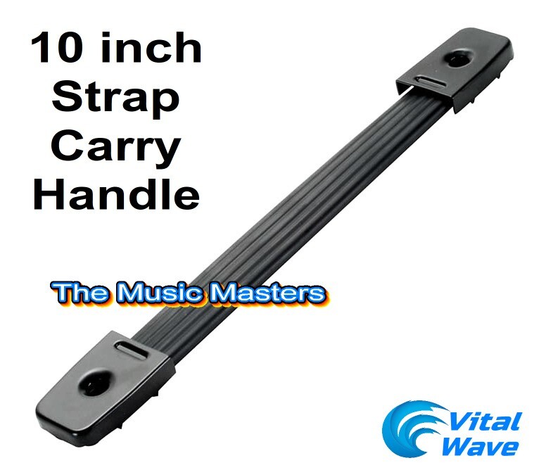 (2) Surface Mount Strap Carry Handles DJ Rack Case Speaker Cabinet Box Handle gallery