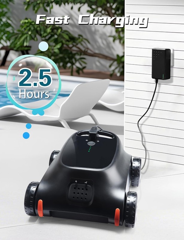 2026 Seauto Pool Robot Cleaner Cordless Automatic for Above Ground Pools gallery