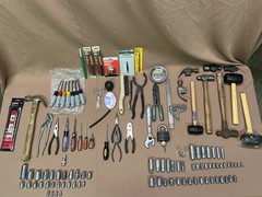 Tool Lot – 118 pcs. Craftsman , Wright , Stanley , etc etc….. New & Used