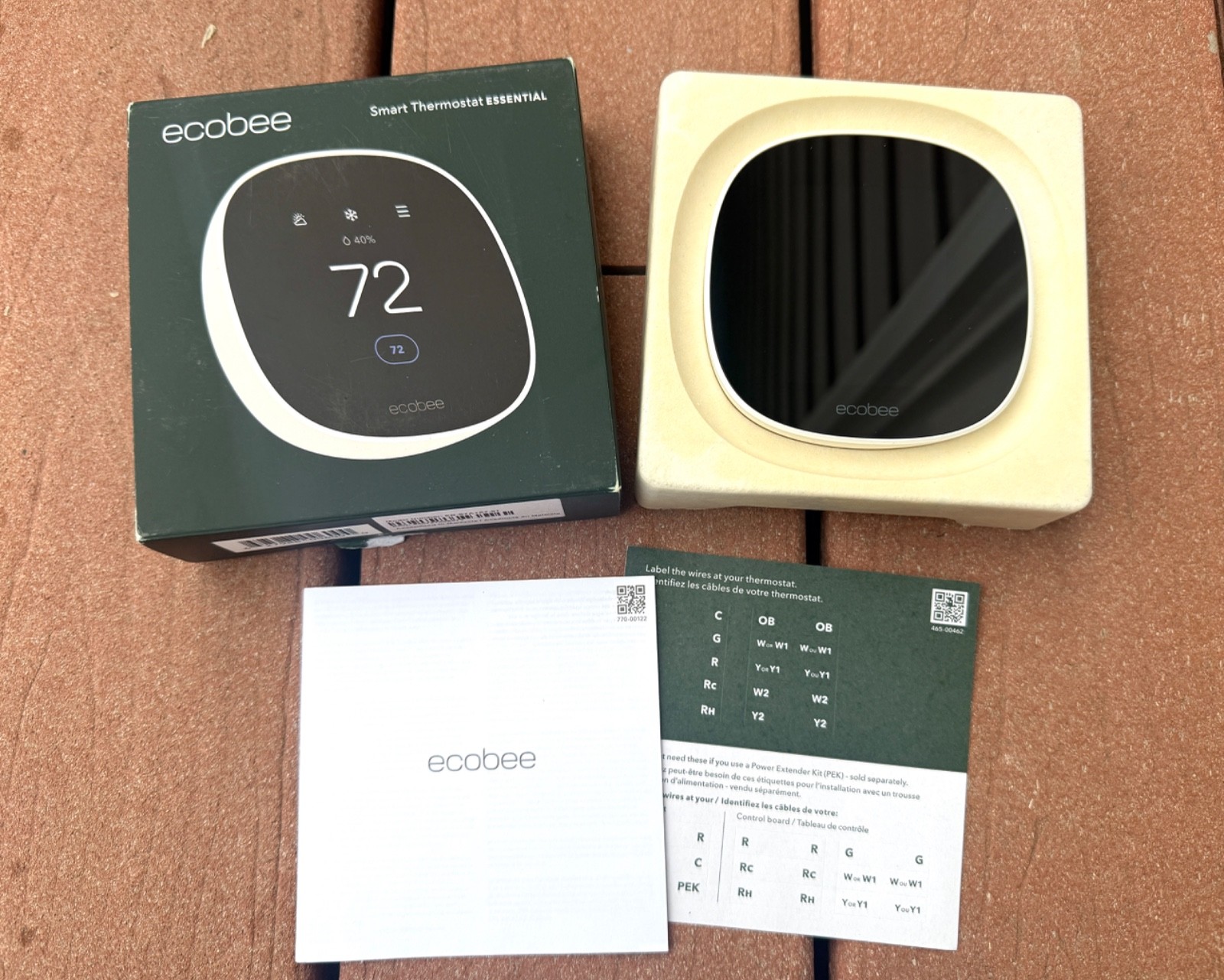 ecobee Smart Thermostat Essential EB-STATE7-01 Programmable Wifi Alexa Siri gallery
