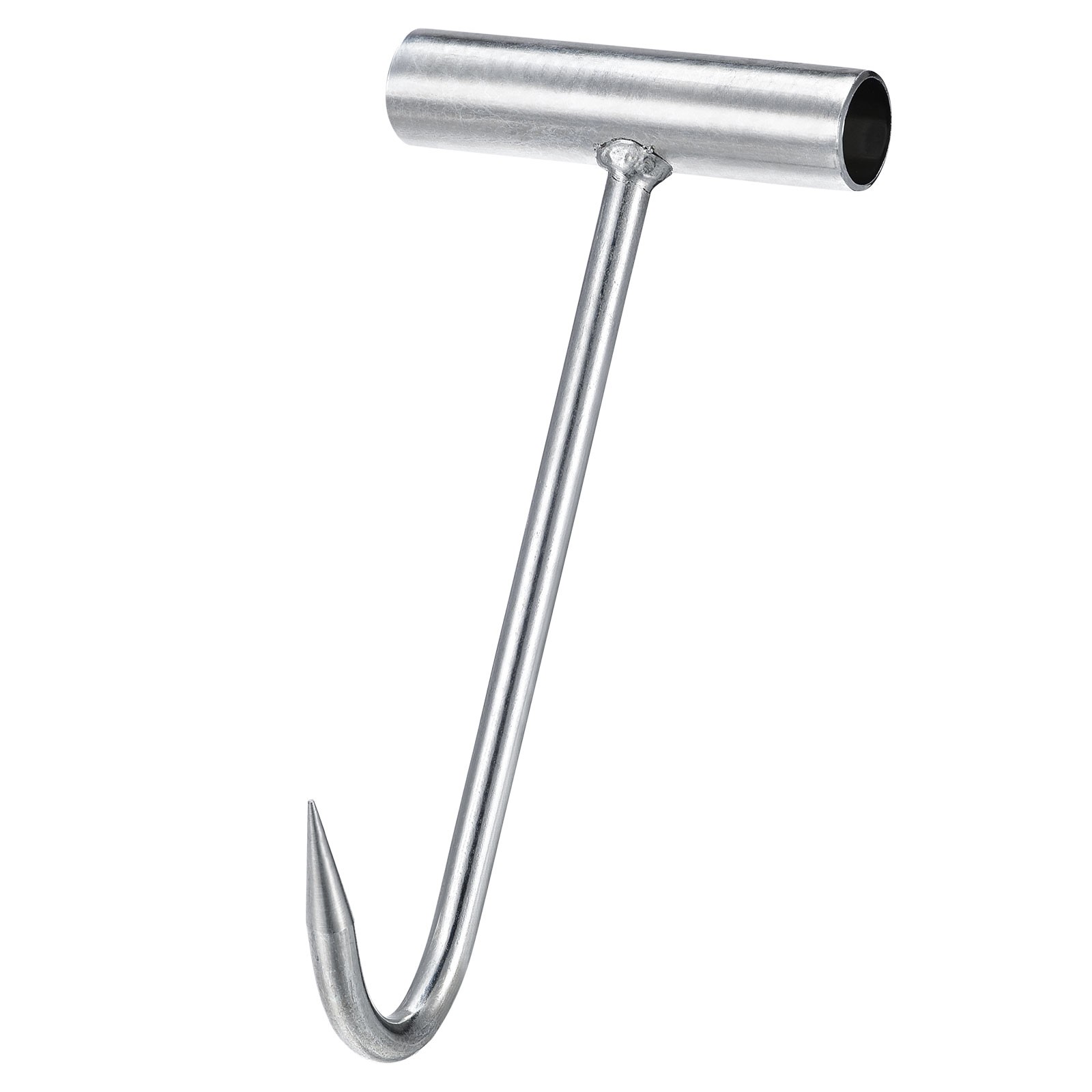 8"(200mm) T-Handle Meat Boning Hook Galvanized T Hooks for Butcher gallery