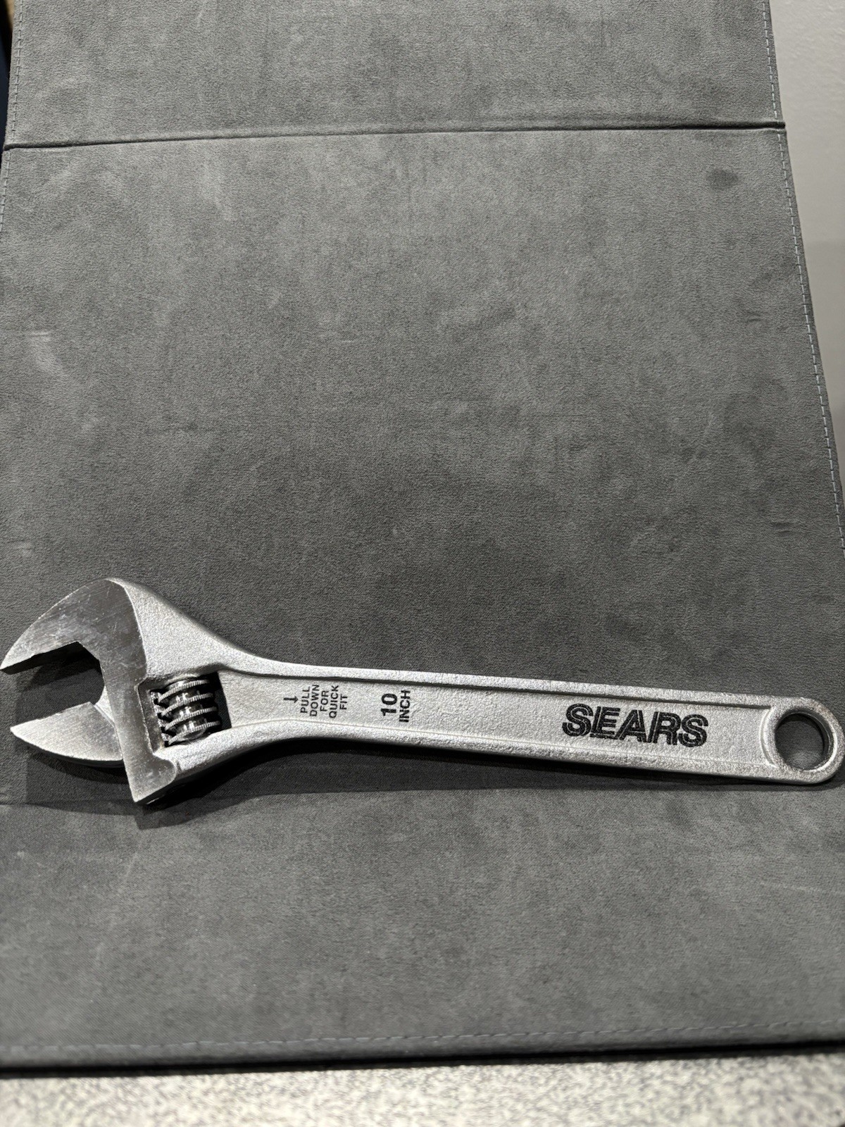 Sears 10" 250MM Adjustable Wrench 930882 Vintage VG/Excellent Condition China gallery