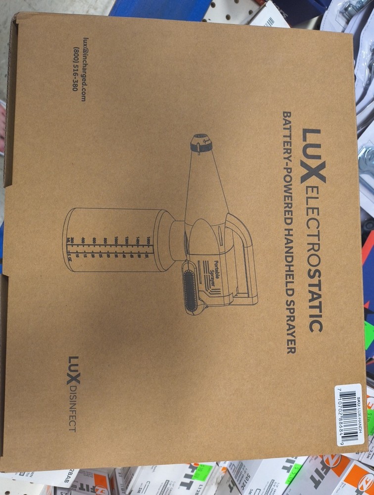 Electrostatic Powered Handheld Sprayer