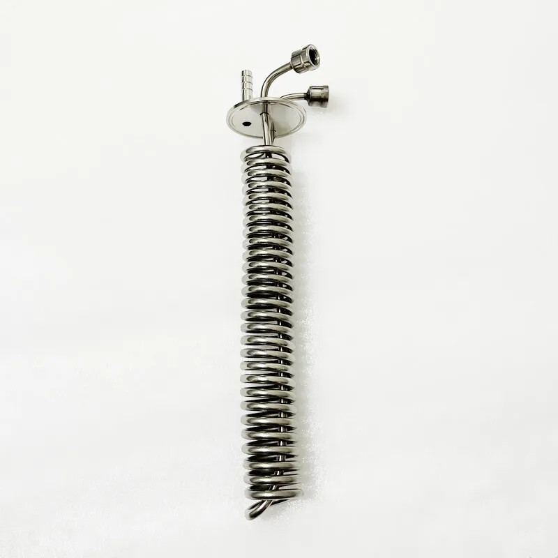2" SS304 Tri-Clamp Dephlegmator Distillation Condenser OD6mm 295mm Reflux Coil gallery