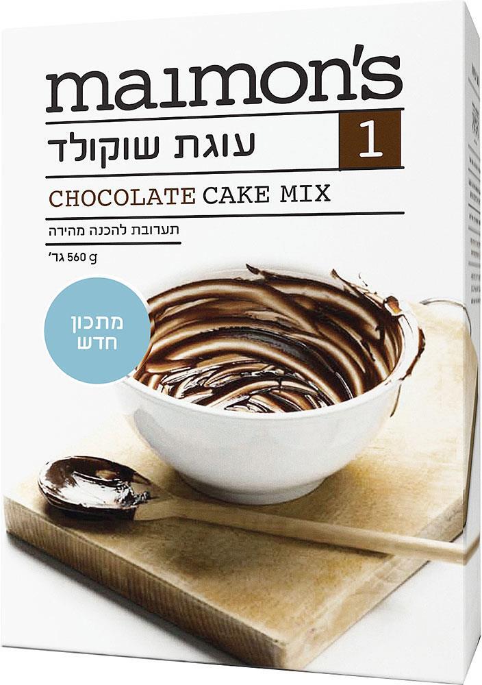 Maimon's Chocolate Flavored Cake Mix Powder Kosher Israeli Product 560g gallery