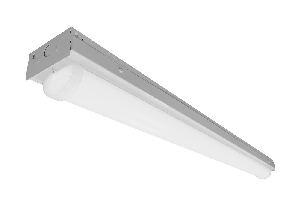 Lighting 4 Ft. LED Linear Strip Light Fixture in 4000K (LS1-10S-UNV-40), White