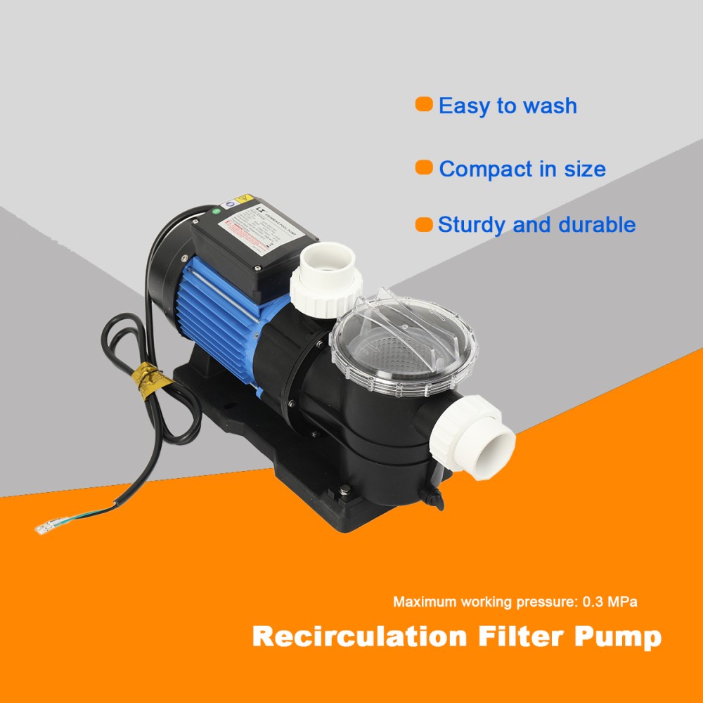 Swimming Pool Pump 900W Circulating Pump,Maximum lift: 13M, 3450r/min Water Pump gallery