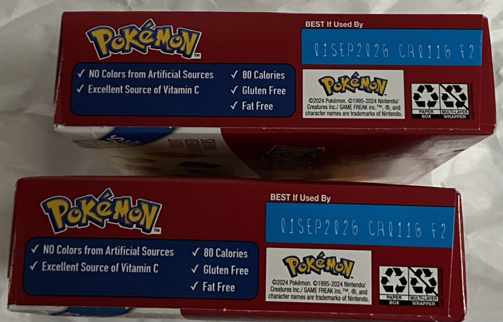 (2 pack) Pokemon Fruit Flavored Snacks, Fat Free and Gluten Free, EXP Sept. 2026 gallery