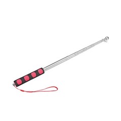 3.28FT/1M, Handheld Flagpoles,Sponge Handle Guide Flag Pole,Red