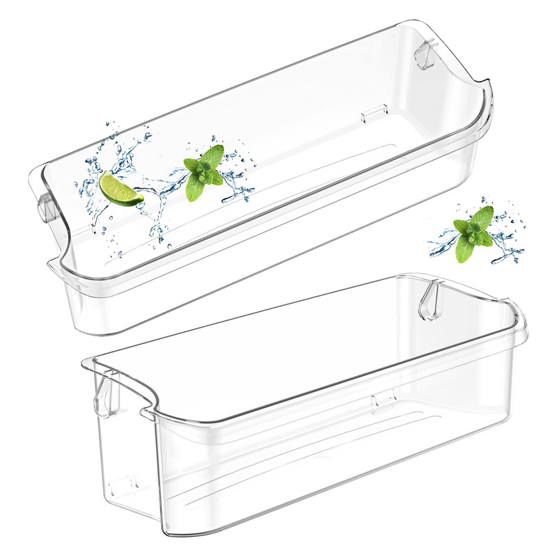 [2 Pack]Upgraded 241505301 Refrigerator Door Bin Shelf gallery