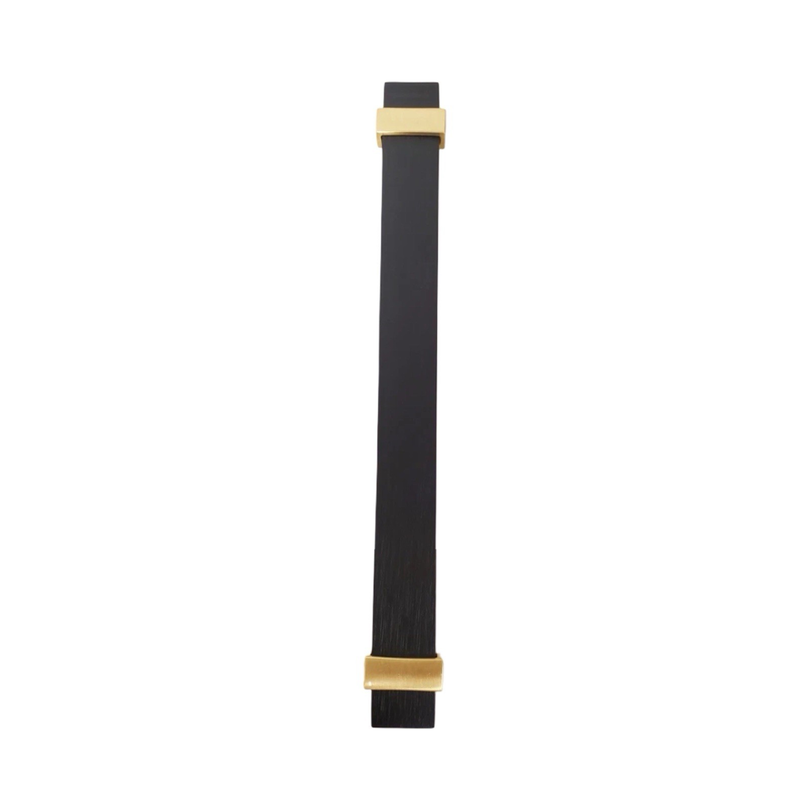 Amerock Overton 6-5/16 in. Brushed Matte Black/Brushed Gold Cabinet Bar Pull gallery
