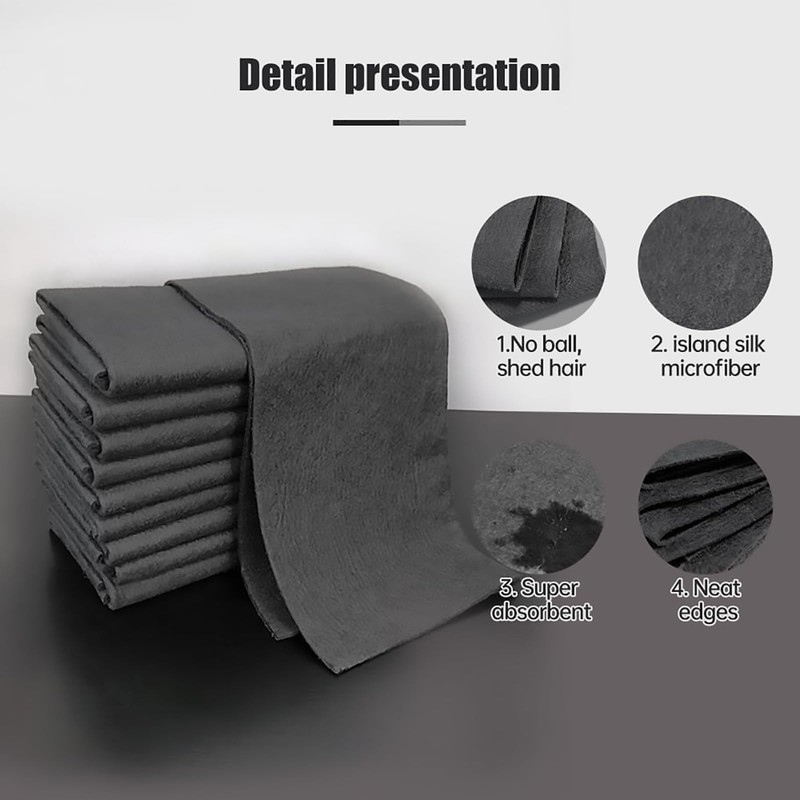 10-Count Magic Cleaning Cloth: Reusable Thickened Streak-Free Microfiber cloths gallery