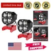 Cordless LED Work Light Set - 2 Pack, 40W Output, Compatible with 18V Batteries gallery