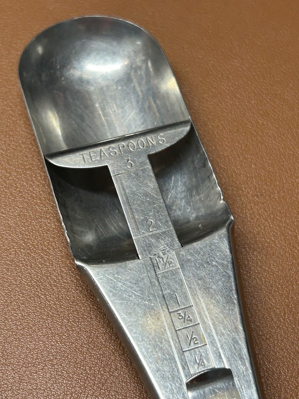 Vintage Bonny Adjustable Measuring Spoon 1 Tbsp 3 Tsp Stainless USA gallery