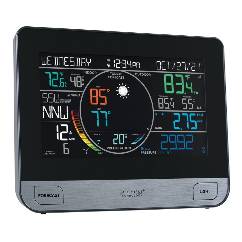 V61 La Crosse Technology View Remote Monitoring WiFi Weather Station - Open Box gallery