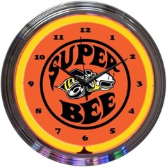 Neonetics 8SUPER Super Bee Play Room 15 Inches Neon Clock