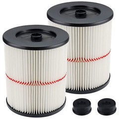 2x Replacement Shop Vac Filter for Sears Craftsman 5+ 6 8 12 gallon Wet Dry Vac
