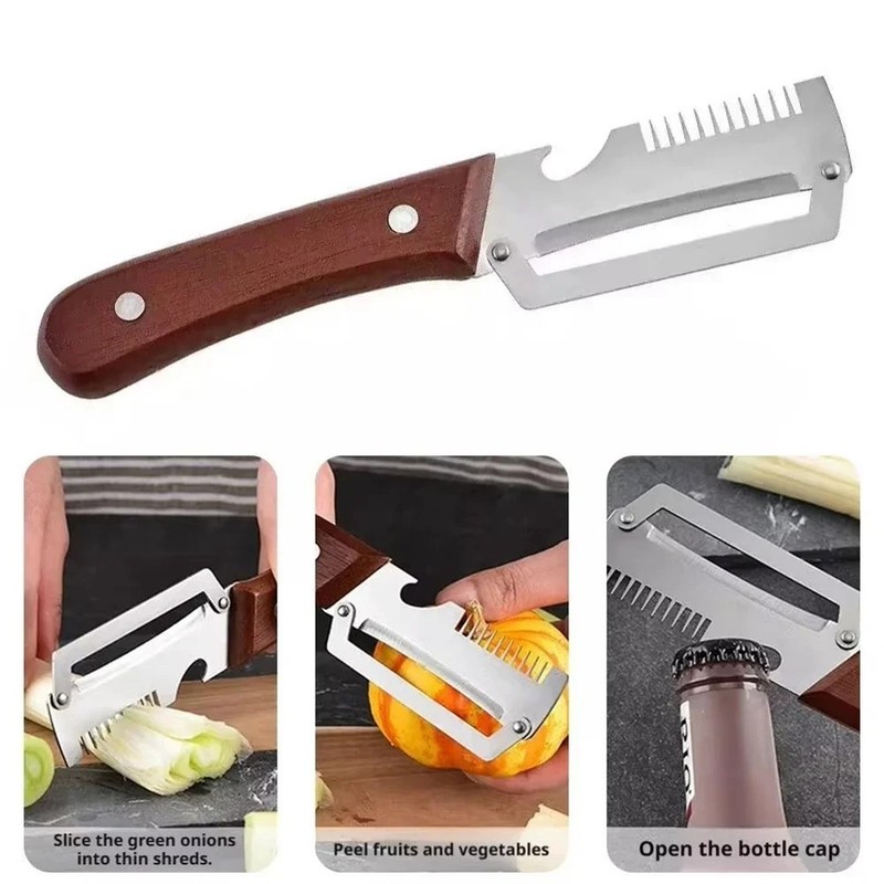 NEW 3 in 1 Multi-Functional Vegetable Peeler for Kitchen Stainless Steel Peeler gallery