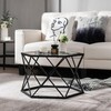 Tempered Octagon Glass table top - 1/2" Thick - Flat Polish Edge, America Glass gallery
