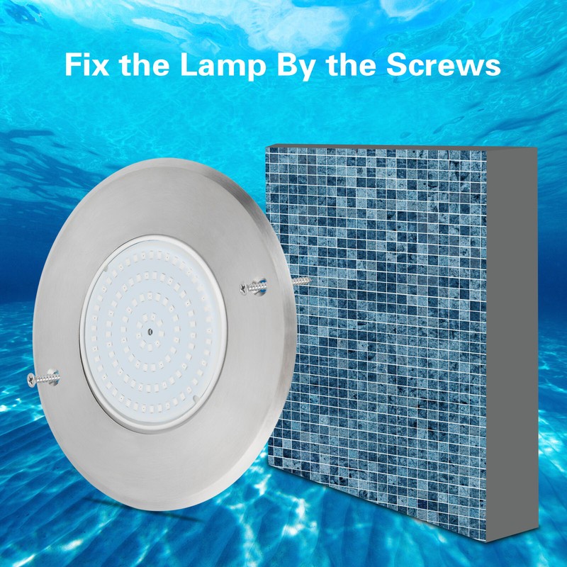 LED Pool Light for Inground Pools - Waterproof RGB Color Changing Light gallery