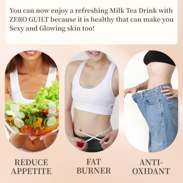 100g Detox Tea Belly Fat Burning Slim Milk Tea Weight Loss Original Tea gallery