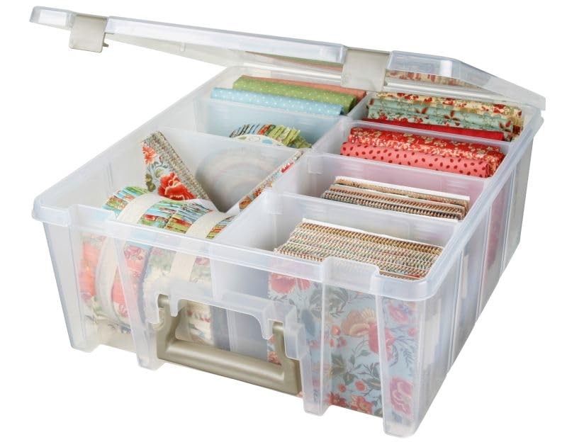 Super Satchel Double Deep Compartment Box - Art Storage with 8 Removable Comp... gallery