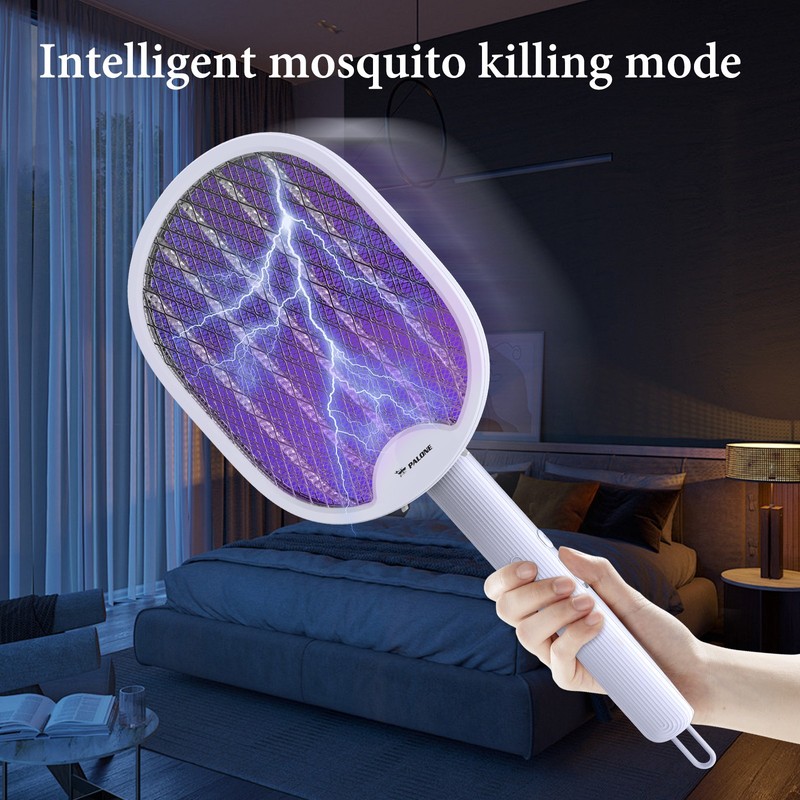 Multi functional electric mosquito swatter, handheld, wall mounted, desktop gallery