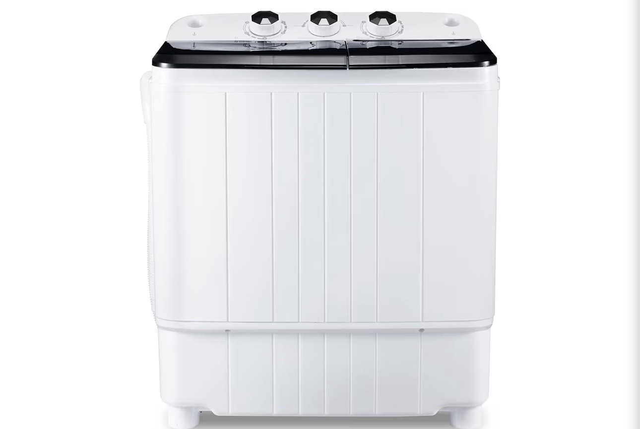 White Compact Portable Washer gallery