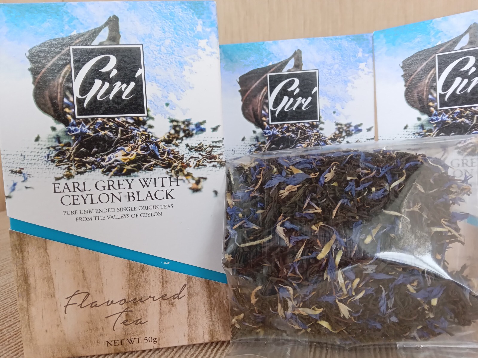 EARLGREY BLACK TEA PURE UNBLENDED CEYLON NATURAL FLAVOURED gallery