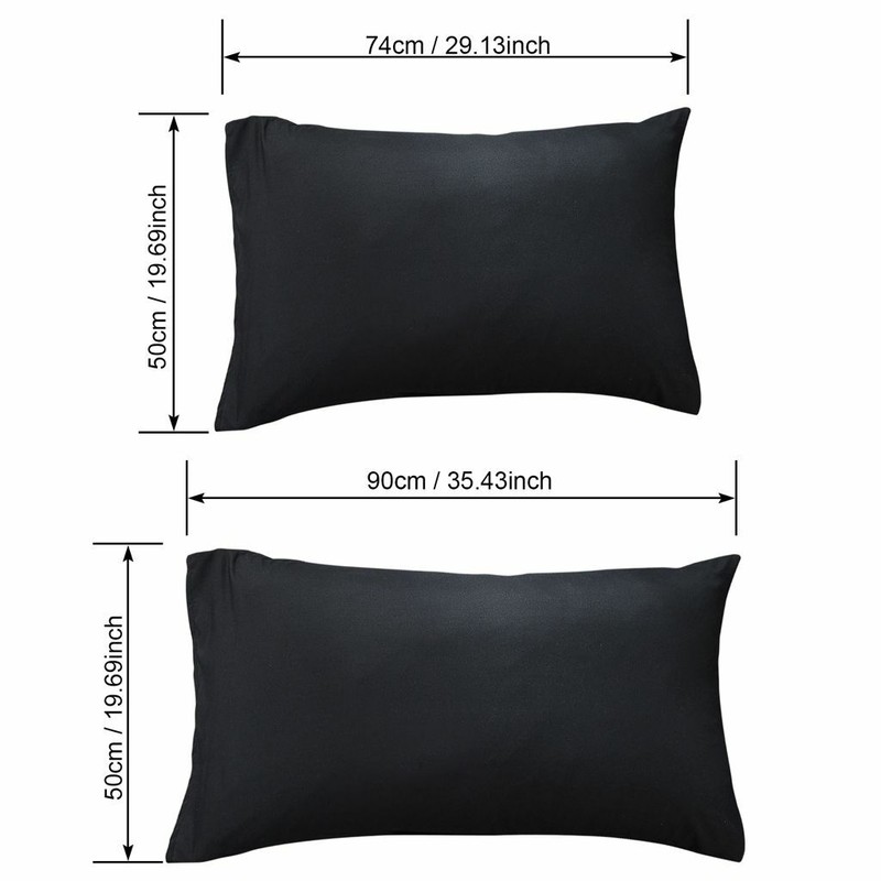 Soft Body Pillowcase Pillowcase Body Pillow Cover Pure Color Size 20x30" 20x36" gallery