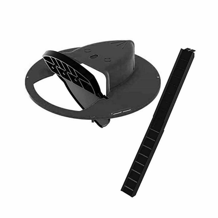 BLACK Mouse Rat Trap Flip & Slide Mouse Trap Bucket Catcher Mousetrap Bucket Lid gallery