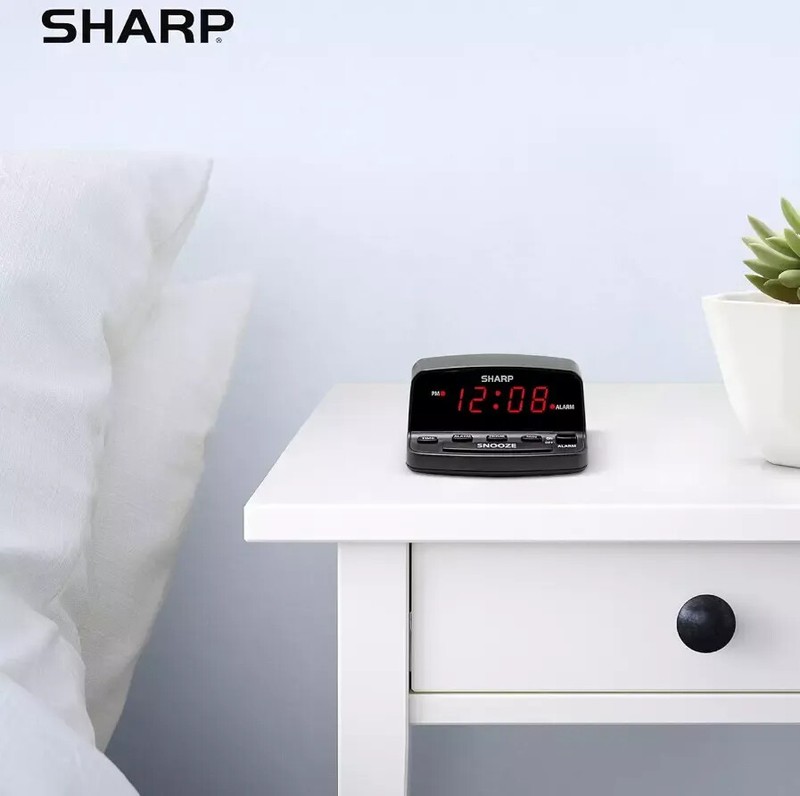 Super Extremely Extra Loud Alarm Clock for Very Heavy Sleeper Battery Backup NEW gallery