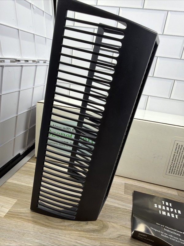 Sharper Image SI147 Ozone Guard Front Grill for Ionic Breeze SI637/697/397 Black gallery