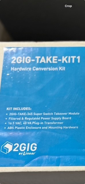 Linear 2GIG-TAKE-KIT1 Hardwire Conversion Kit 8 Pre Wired Zones New Factory Seal gallery