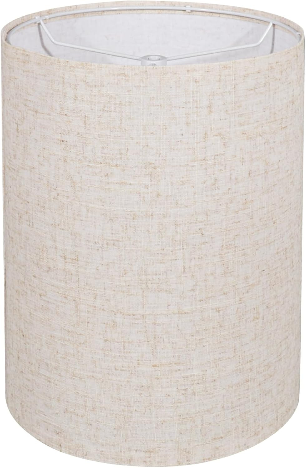 Tall Drum Lamp Shade for Table Lamps, Floor Lamp, Cloth Lampshade 10" Top X 10" gallery
