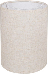 Tall Drum Lamp Shade for Table Lamps, Floor Lamp, Cloth Lampshade 10″ Top X 10″