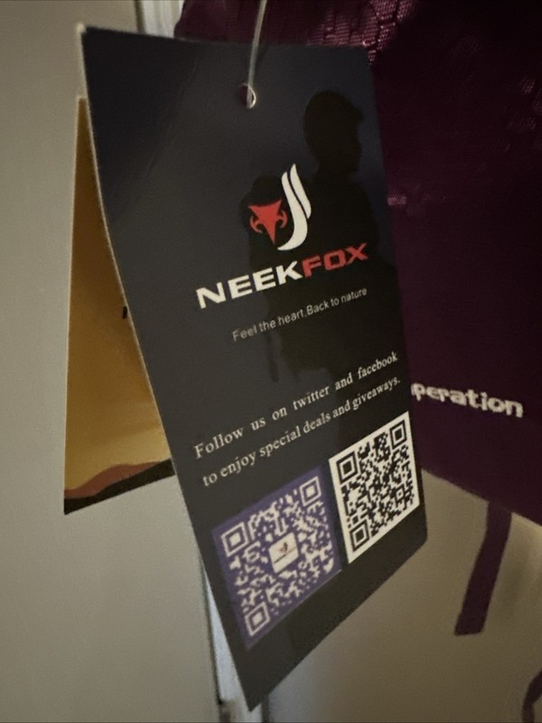 NWT NEW Neekfox Field Operations 35L Durable Foldable Daypack Purple Back Pack 4