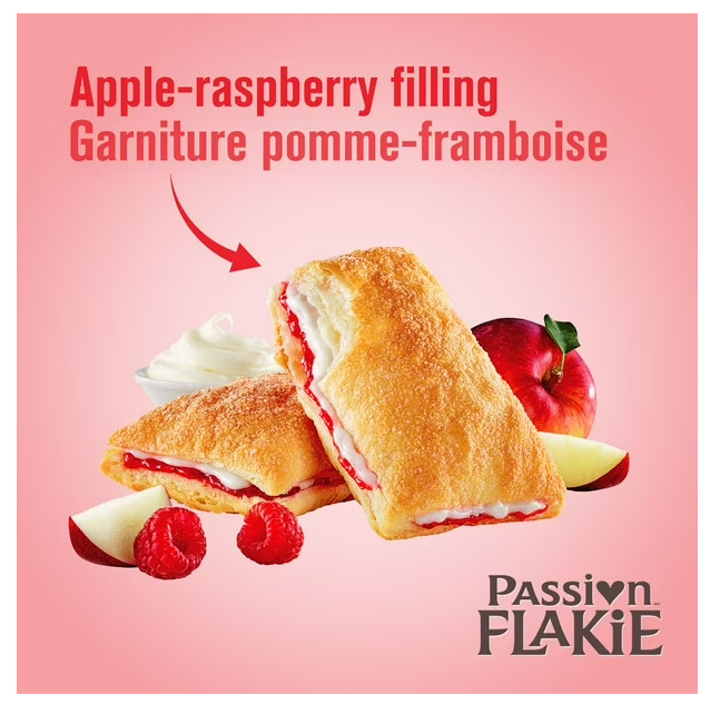 Vachon Passion Flakie Apple-Raspberry Flaky Pastries, 305g gallery