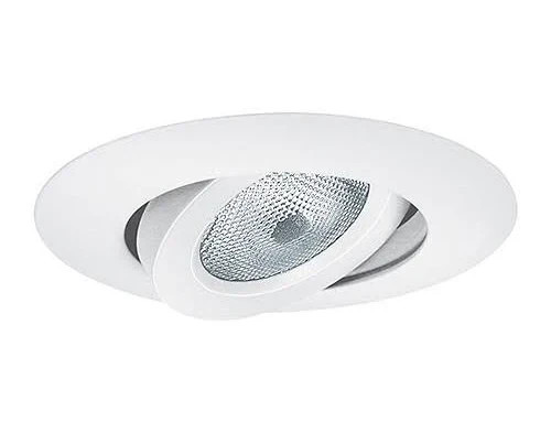 6" Inch PAR38, BR40 Adjustable Gimbal Ring Trim,White,Recessed Can Light,66010WH gallery