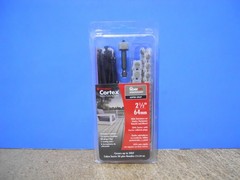 FastenMaster Cortex 2-1/2″ Fiberon Decking Hidden Fastening 75 Screws Aspen Gray