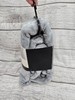 UGG Coco Body Pillow Cover Soft 20”x 54” Ash Fog Gray Grey NEW gallery