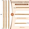 2 Pcs Wooden Shovel Handle Replacement 41" 41", natural wood color gallery