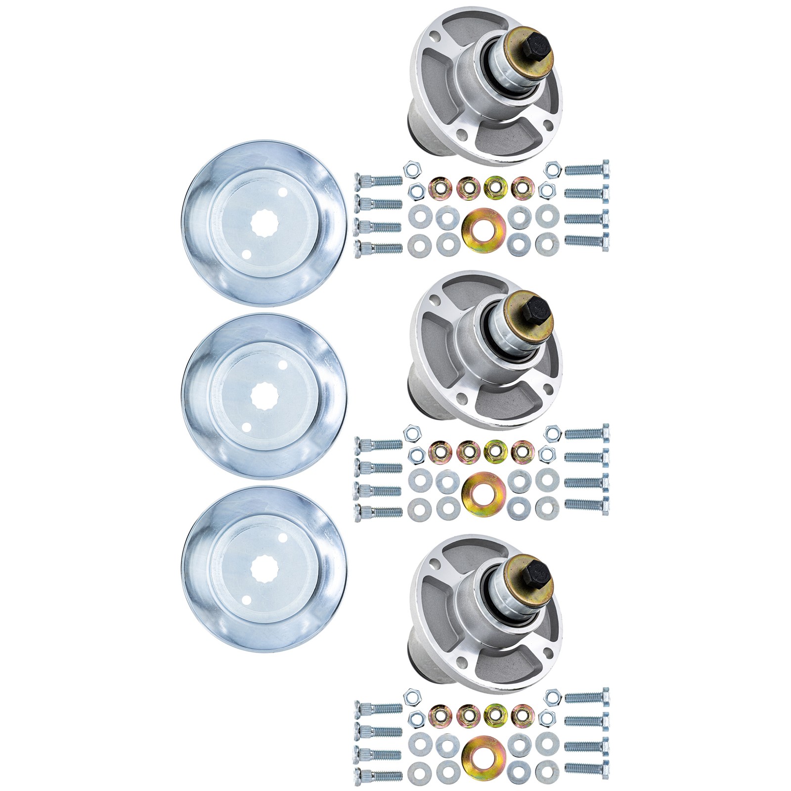 8TEN Spindle Kit for Hustler Raptor SD SDX X XD 54-Inch 607418 604664 3 Pack gallery