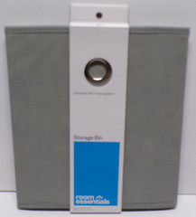 Room Essentials 11″ Cube Organizer Storage Bin 10 1/2″ L x 10 1/2″ W x 11″ H