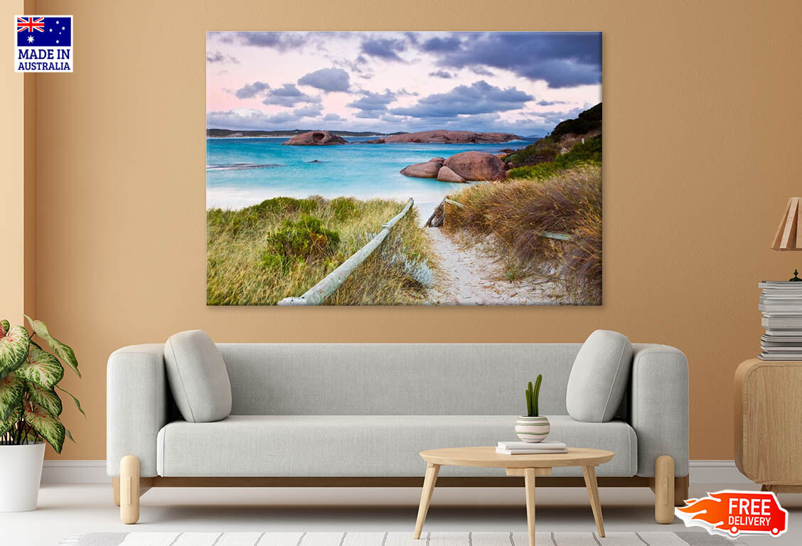 Twilight Cove At Dusk Esperance, Australia Canvas Print Unframed Home Decor gallery