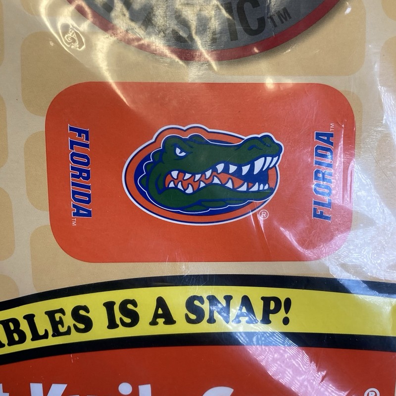 Kwik-Covers College Rectangular Fitted Plastic 6' Table Cover Florida Gators gallery