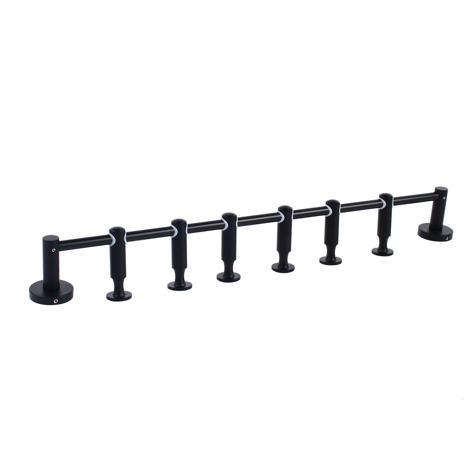 Wall Mounted Coat Rack Anti-oxidant Clothes Rack Coat Hat Rack With 6 Hooks gallery
