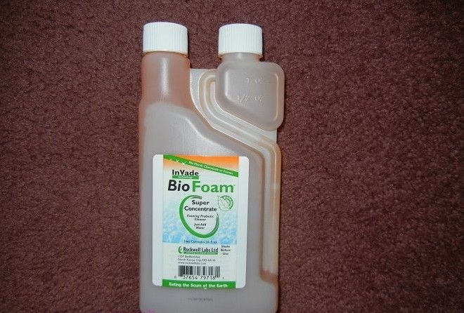Invade Bio Foam Concentrate 2 Pints Green Product Organic Build-Up Scum gallery