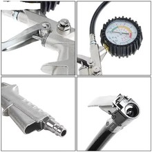 Generic Tire Pressure Gauge Inflator 220PSI Air Compressor Tool Car Motorcycle gallery